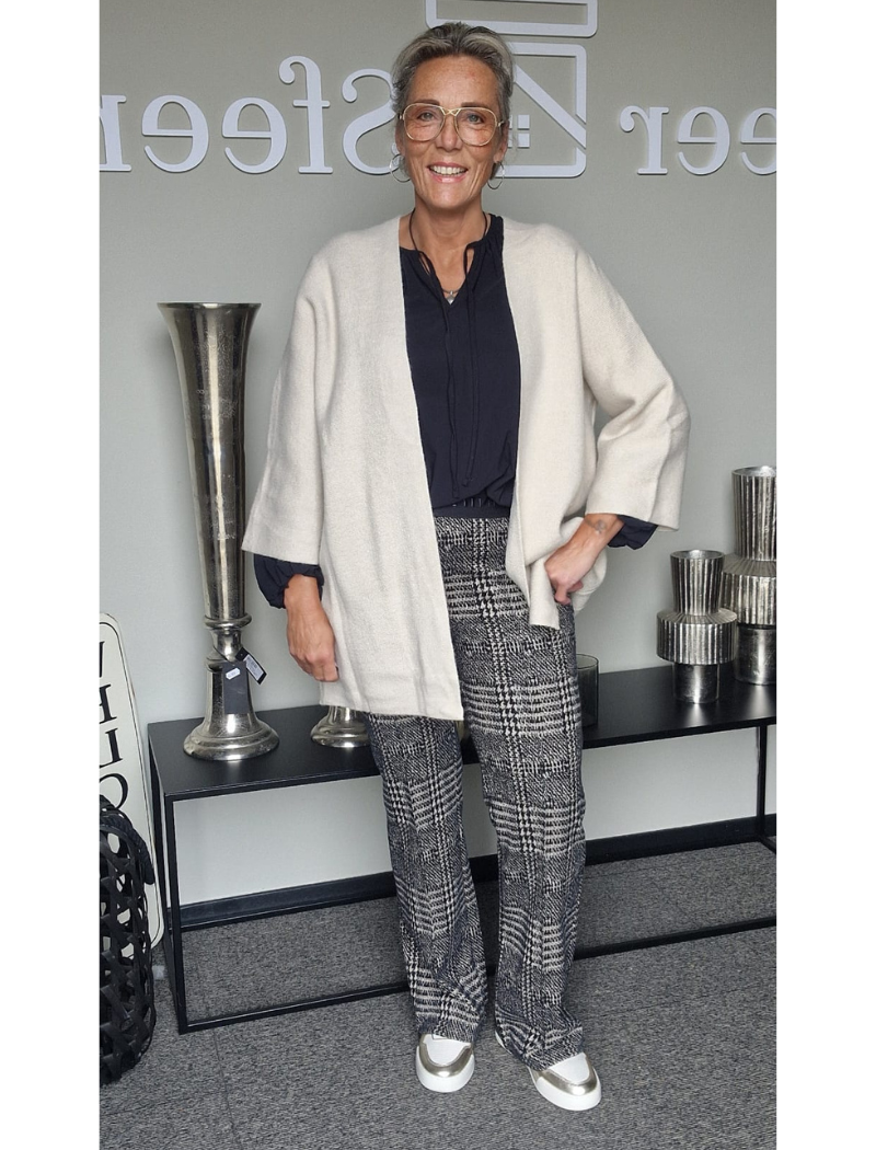 Robell trousers Joella zwart